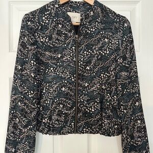 Ann Taylor LOFT XS floral print jacket